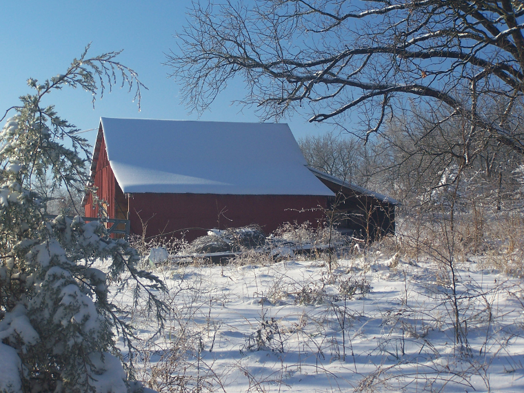 Thaemlitz barn on farm in Cave Springs, MO.